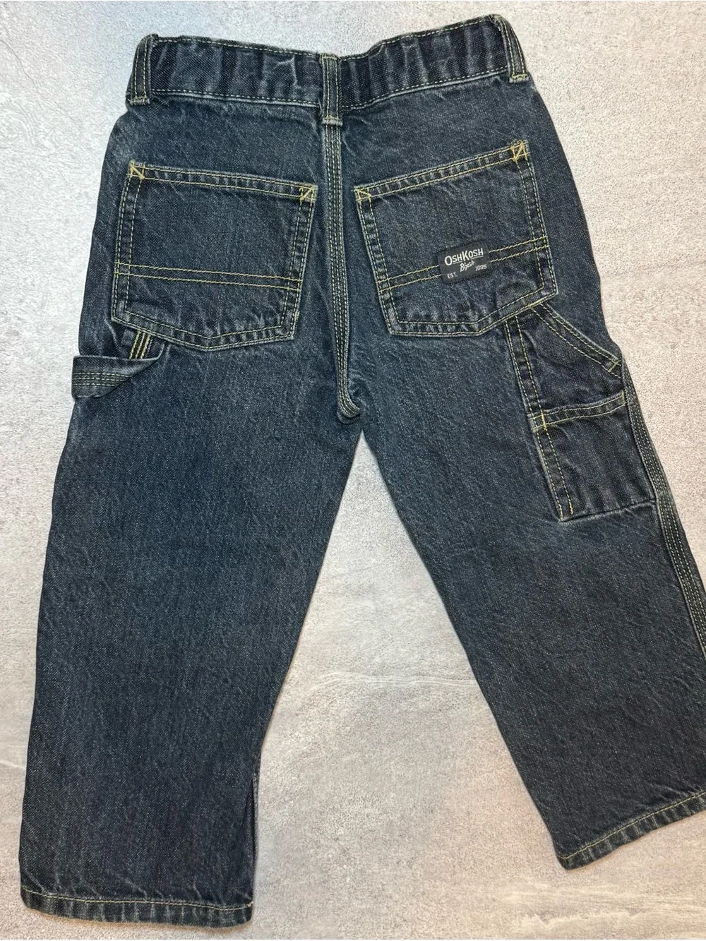 OshKosh B'gosh Dark Blue Relaxed Carpenter Jeans